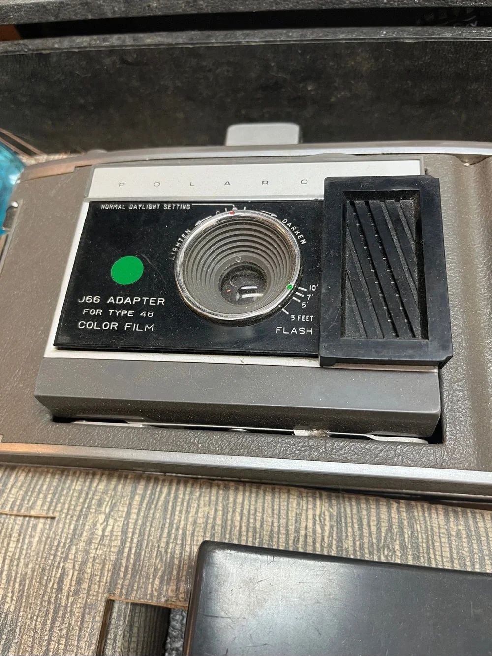 Polaroid Gray Instant Camera Kit with Flash Bulbs